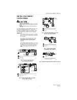 Предварительный просмотр 3 страницы Trane BAYSTAT253A Installer'S Manual