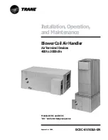 Предварительный просмотр 1 страницы Trane BCHC Installation & Operation Manual