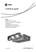 Trane BFSL 13 Technical Manual предпросмотр