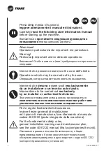 Предварительный просмотр 4 страницы Trane BFSL Technical Manual