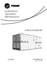 Trane CCEB Installation Operation & Maintenance preview