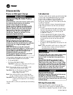 Preview for 20 page of Trane CenTraVac CDHF Assembly/Disassembly Manual