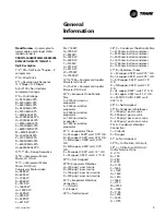 Предварительный просмотр 5 страницы Trane CenTraVac Duplex CDHE Operation & Maintenance Manual