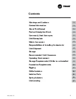 Preview for 3 page of Trane CenTraVac Installation - General Information