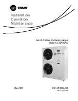 Trane CGA Series Installation Operation & Maintenance preview