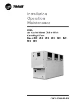 Trane CGCL 200 Installation Operation & Maintenance preview