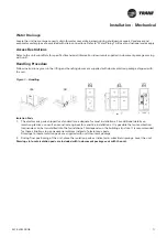 Предварительный просмотр 11 страницы Trane CITY RTSF Series Manual