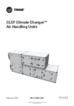 Trane CLCF Climate Changer Manual preview