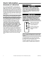 Preview for 4 page of Trane CleanEffects 32-5038-10 User'S Information Manual