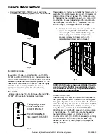 Предварительный просмотр 4 страницы Trane CleanEffects Air Filtration System User'S Information Manual