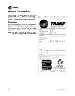 Предварительный просмотр 6 страницы Trane Climate Changer TCFS Nstallation, Operation, And Maintenance