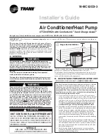 Предварительный просмотр 1 страницы Trane ComfortLink II Charge Assist 4TTZ0 Series Installer'S Manual