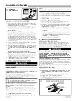 Предварительный просмотр 2 страницы Trane ComfortLink II Charge Assist 4TTZ0 Series Installer'S Manual