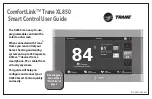 Preview for 1 page of Trane ComfortLink II XL 850 User Manual