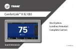 Trane ComfortLink II XL1050 Manual preview