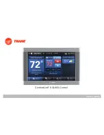 Trane ComfortLink II XL950 Control User Manual preview