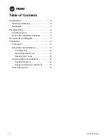 Preview for 4 page of Trane CSAA Installation Instructions Manual