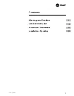 Preview for 3 page of Trane CVGF-SVN02B-E4 Installation Manual