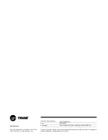 Preview for 128 page of Trane CVGF1000 Installation, Operation & Maintenance Manual