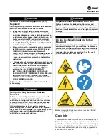 Preview for 3 page of Trane CVHH Installation, Operation And Maintenance Manual