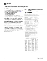 Preview for 8 page of Trane CVHH Installation, Operation And Maintenance Manual