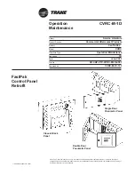 Preview for 1 page of Trane CVRC-M-1D Manual