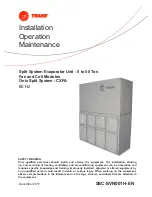 Предварительный просмотр 1 страницы Trane CXPA 050 Installation Operation & Maintenance