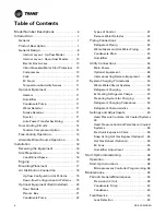 Preview for 4 page of Trane CyberAir DX Installation, Operation And Maintenance Manual