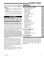 Preview for 3 page of Trane *DC1B060A9361A Installation Manual