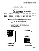 Trane DD1A040A9241A Series Installer'S Manual preview