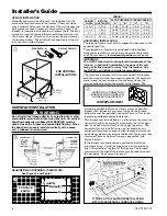 Preview for 6 page of Trane DD1A040A9241A Series Installer'S Manual