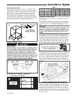 Preview for 7 page of Trane DD2B060ACV32A Series Installer'S Manual