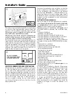 Preview for 8 page of Trane *DH1B040A9241A Installer'S Manual