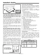 Preview for 8 page of Trane DHMB060BCV3VB Installer'S Manual