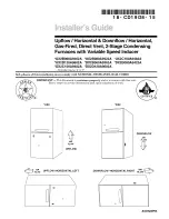 Trane DX2B060A9362A Installer'S Manual preview