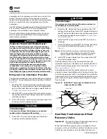 Preview for 16 page of Trane EarthWise Purge Installation Instructions Manual