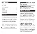 Preview for 9 page of Trane EHUMD200ABM00B Use And Care Manual