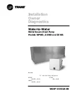 Trane EXWA Installation Manual preview