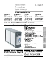 Preview for 1 page of Trane FD145ALFR000C Installation Operation & Maintenance