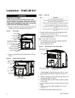 Предварительный просмотр 6 страницы Trane FIAECON102 Series Installation Instructions Manual