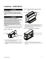 Предварительный просмотр 11 страницы Trane FIAECON102 Series Installation Instructions Manual