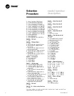 Preview for 6 page of Trane Force-Flo Installation Operation & Maintenance