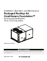 Предварительный просмотр 1 страницы Trane Foundation GBC Series Installation, Operation And Maintenance Manual