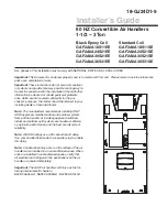 Предварительный просмотр 1 страницы Trane GAF2A0A18S11EE Installer'S Manual