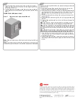 Предварительный просмотр 2 страницы Trane GEH/V Series Installation Instructions