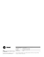 Preview for 32 page of Trane GETB Installation Manual