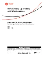 Trane GGAA Installation, Operation And Maintenance Manual preview