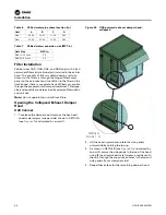 Preview for 46 page of Trane Horizon OABE/F Installation, Operation And Maintenance Manual