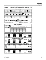 Preview for 87 page of Trane Horizon OABE/F Installation, Operation And Maintenance Manual