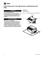 Preview for 14 page of Trane Horizon OAKD Series Installation, Operation And Maintenance Manual